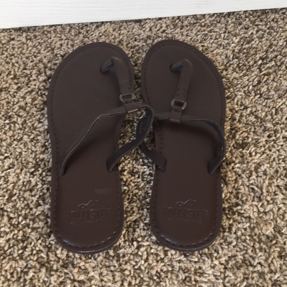 Brown Hollister Sandals